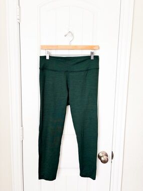 Outdoor Voices Forest Green Printed Leggings Size Large